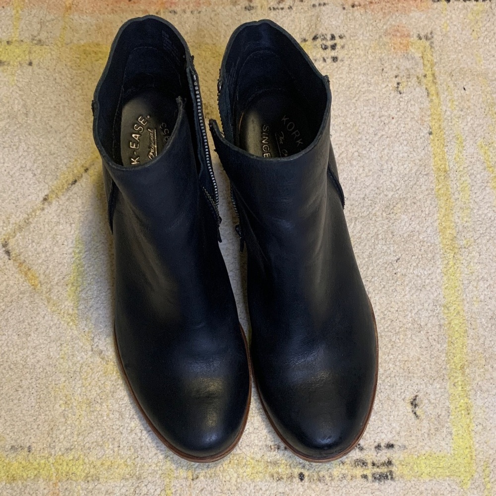 KORK-EASE Women’s Natalya Boots Color Black
 Size 8.5